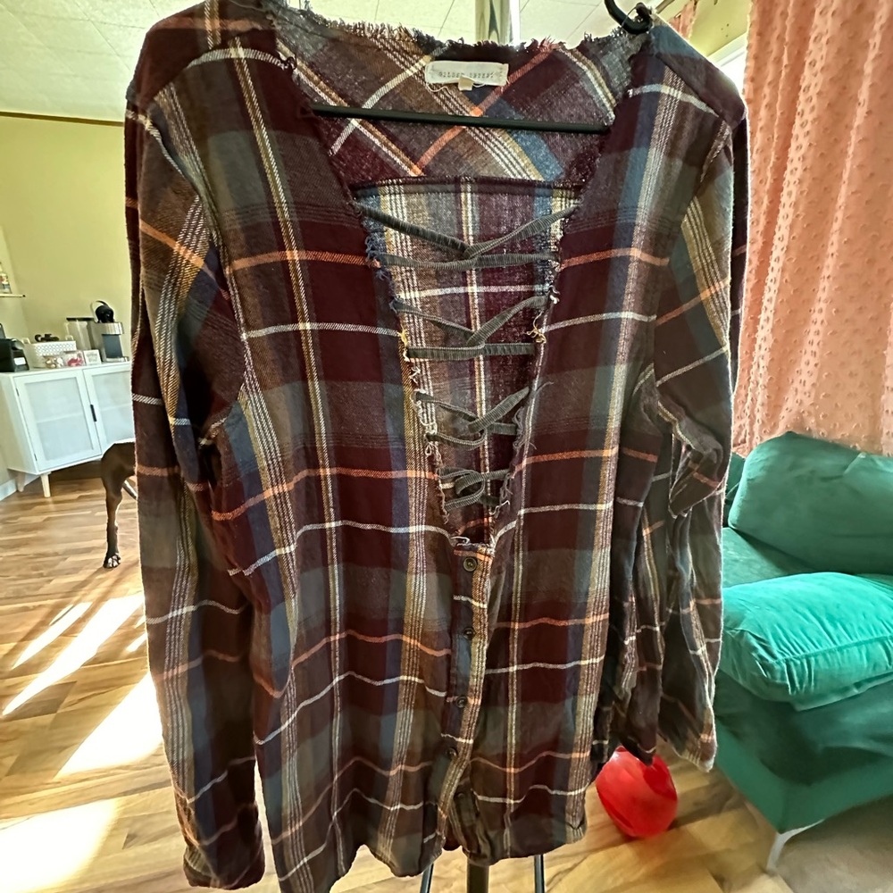 Dressy flannel from Buckle
